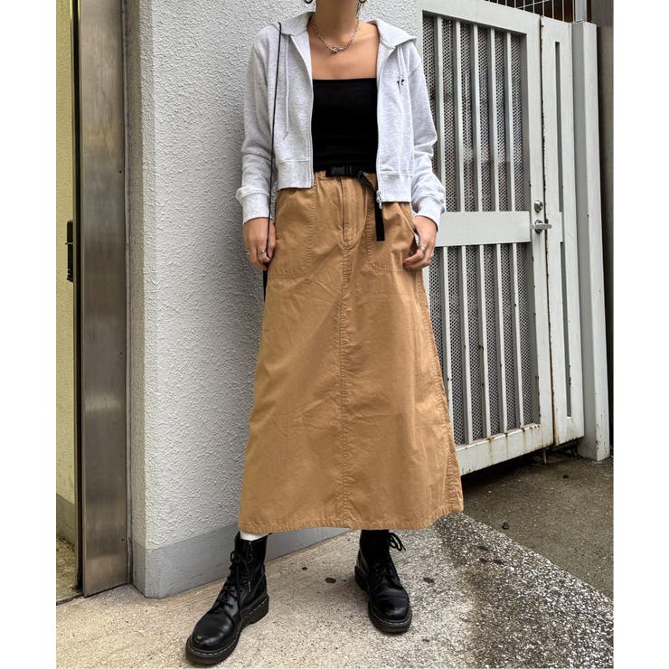 コットンツイルワークベルトスカート | Lbc with Life | 詳細画像16 