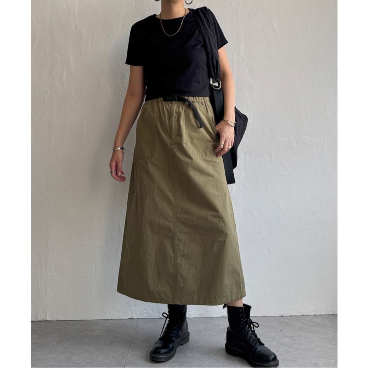 コットンツイルワークベルトスカート | Lbc with Life | 詳細画像22 