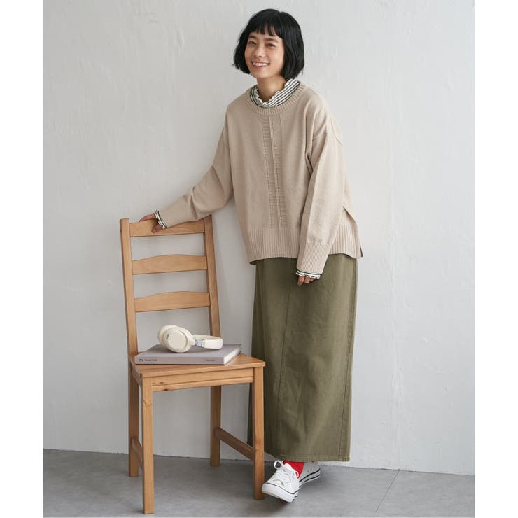 コットンツイルワークベルトスカート | Lbc with Life | 詳細画像24 