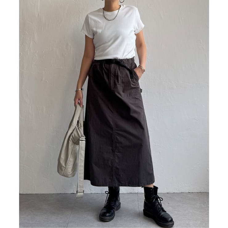 コットンツイルワークベルトスカート | Lbc with Life | 詳細画像28 
