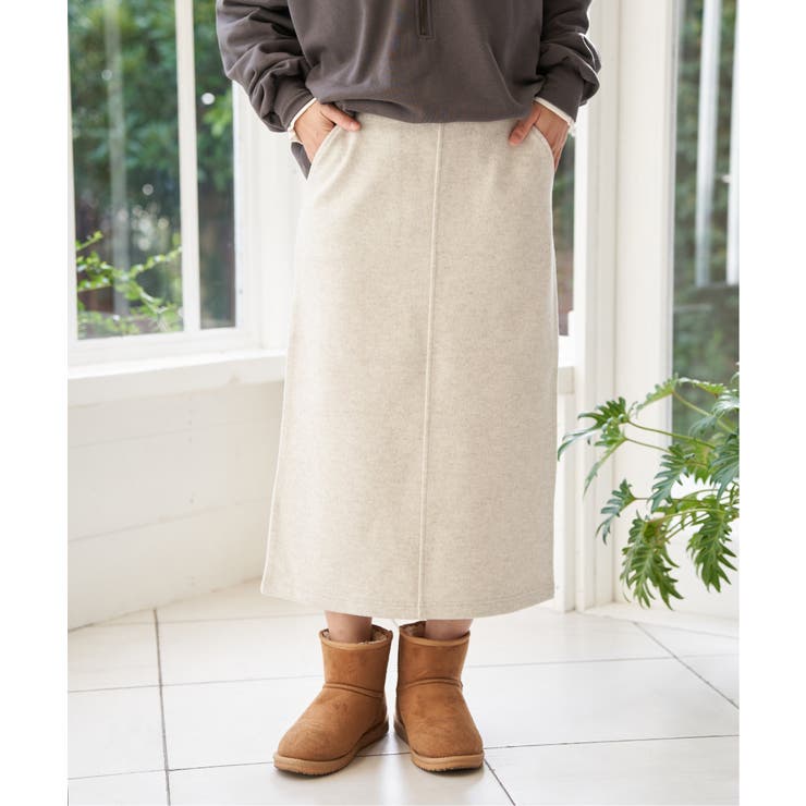 ジャージメルトンＩラインスカート | Lbc with Life | 詳細画像6 