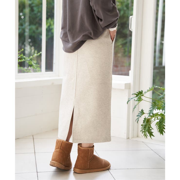 ジャージメルトンＩラインスカート | Lbc with Life | 詳細画像8 