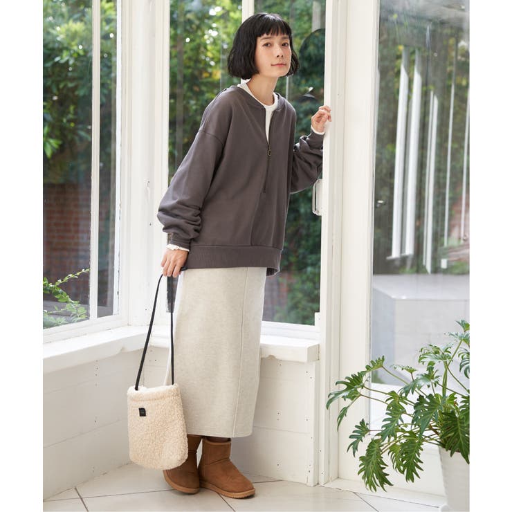 ジャージメルトンＩラインスカート | Lbc with Life | 詳細画像11 