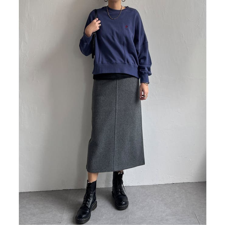 ジャージメルトンＩラインスカート | Lbc with Life | 詳細画像16 