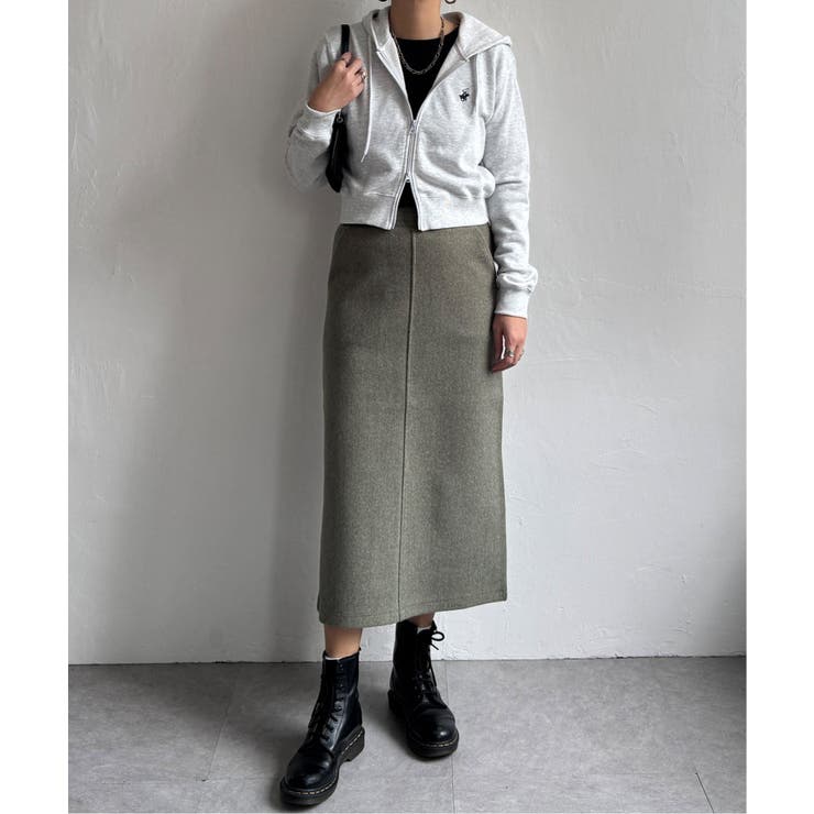 ジャージメルトンＩラインスカート | Lbc with Life | 詳細画像23 