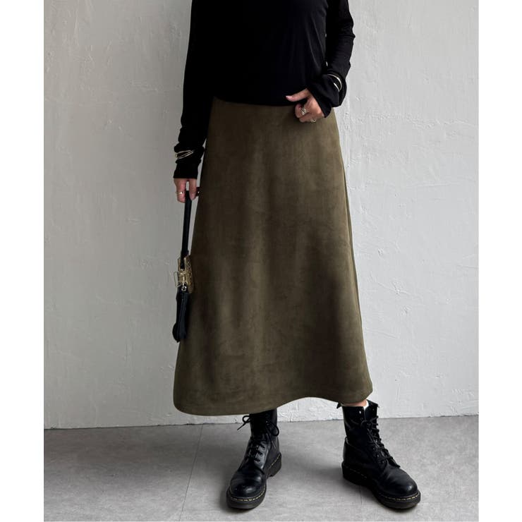 スエードポンチロングスカート | Lbc with Life | 詳細画像8 