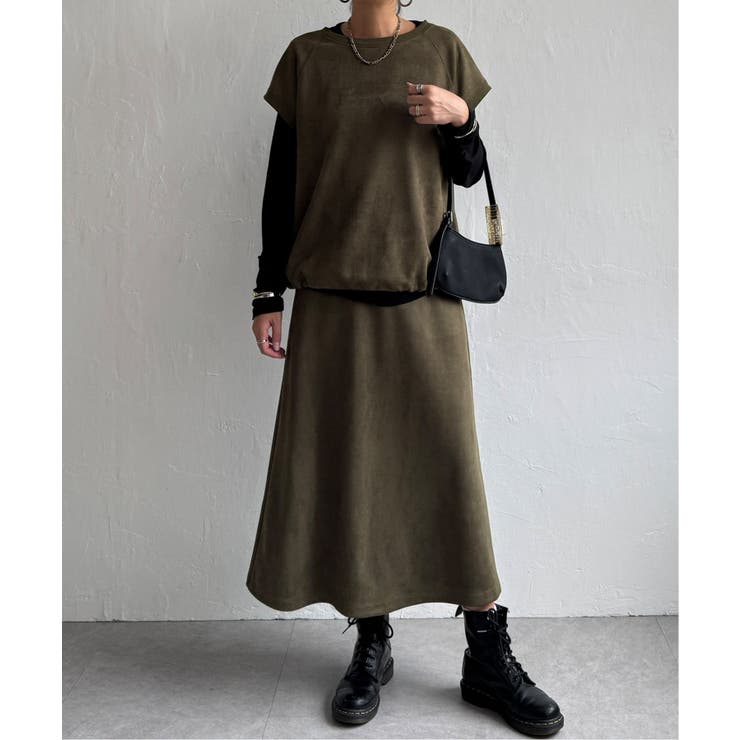 スエードポンチロングスカート | Lbc with Life | 詳細画像9 