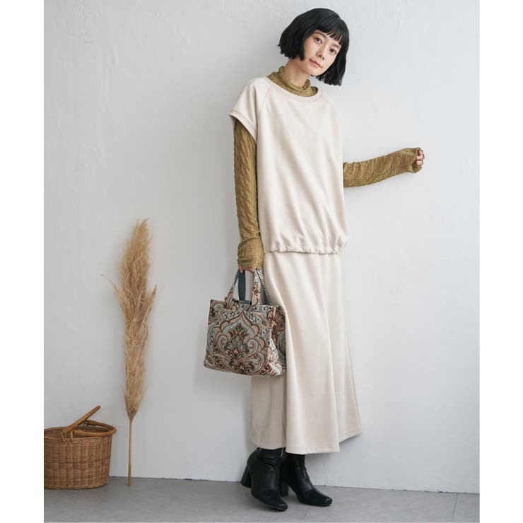 スエードポンチロングスカート | Lbc with Life | 詳細画像14 