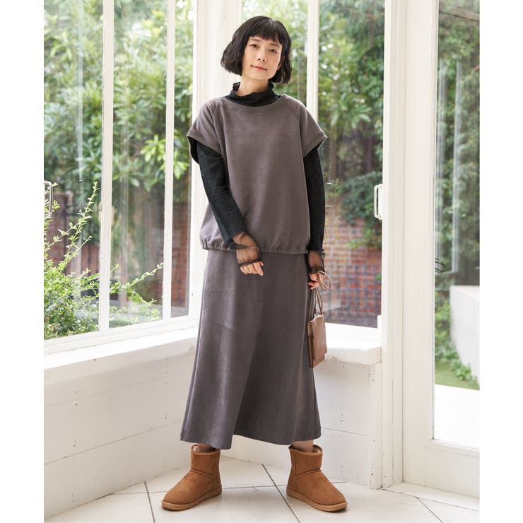 スエードポンチロングスカート | Lbc with Life | 詳細画像18 