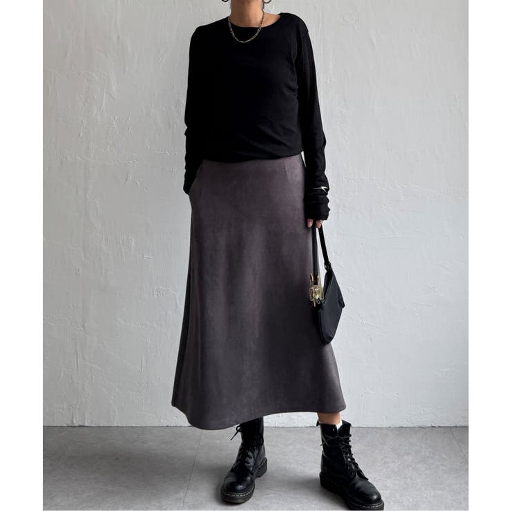スエードポンチロングスカート | Lbc with Life | 詳細画像20 