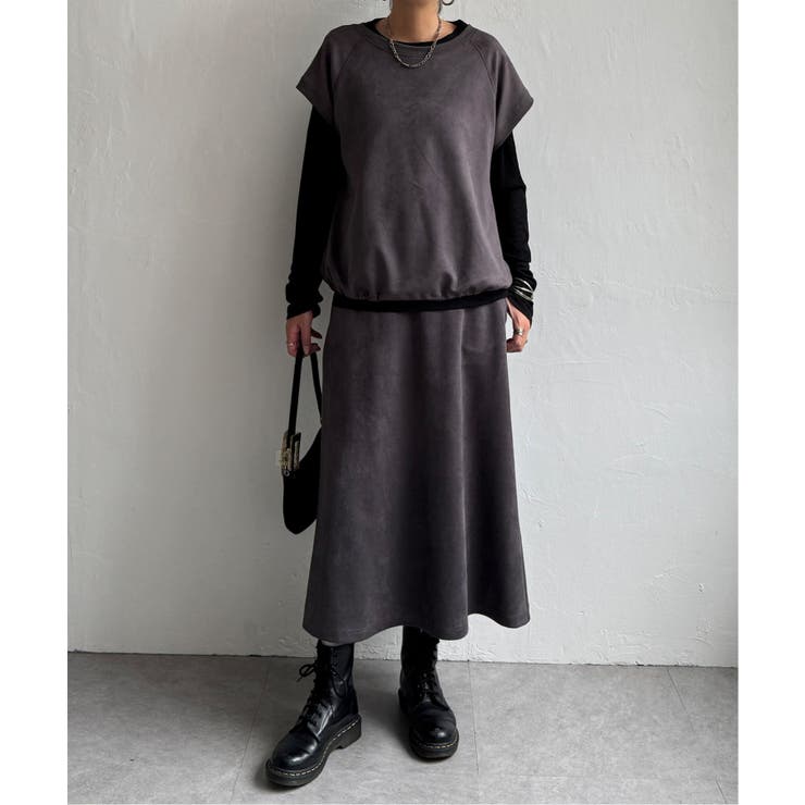 スエードポンチロングスカート | Lbc with Life | 詳細画像23 