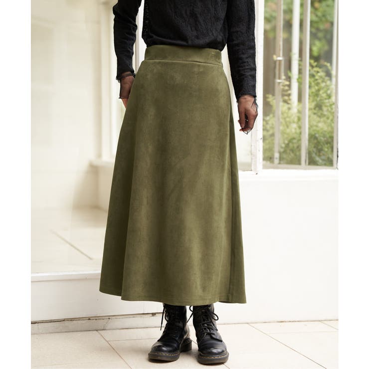 スエードポンチロングスカート | Lbc with Life | 詳細画像2 