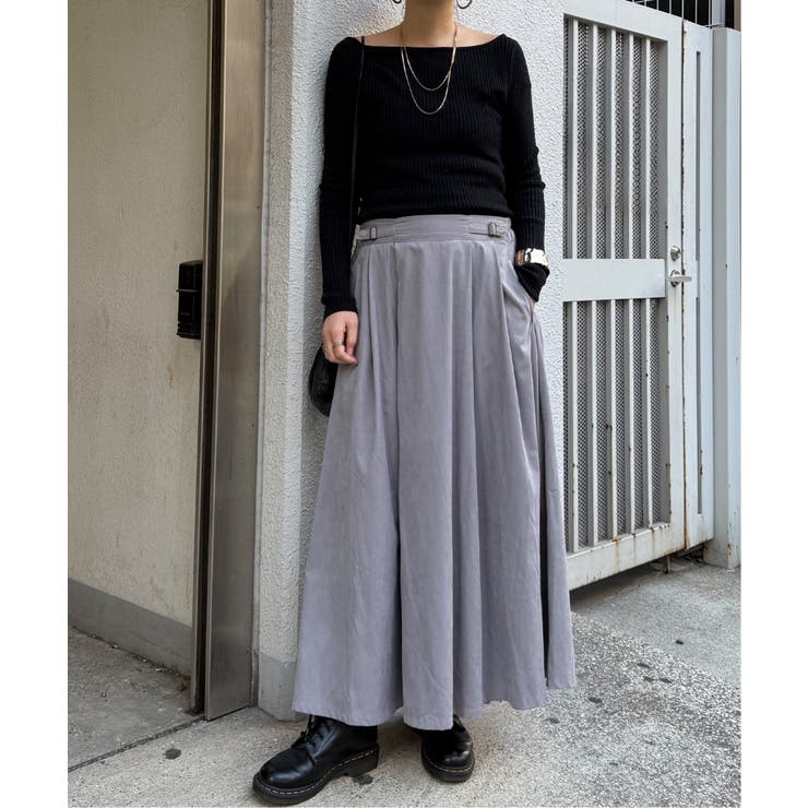 ピーチツイルベルトタックスカート | Lbc with Life | 詳細画像6 