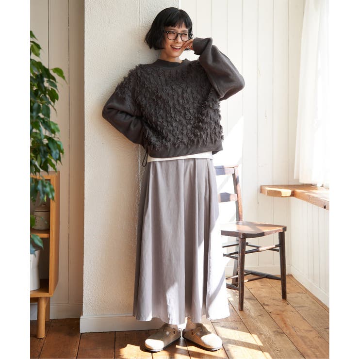 ピーチツイルベルトタックスカート | Lbc with Life | 詳細画像11 