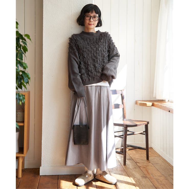 ピーチツイルベルトタックスカート | Lbc with Life | 詳細画像12 