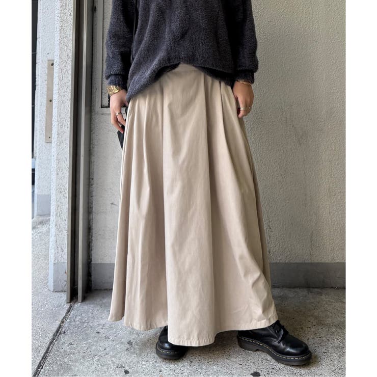 ピーチツイルベルトタックスカート | Lbc with Life | 詳細画像15 