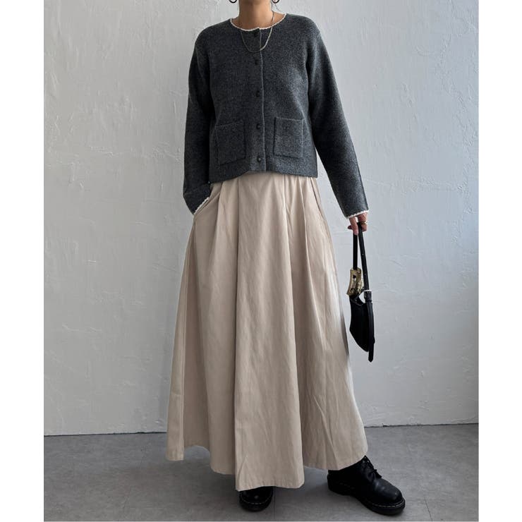 ピーチツイルベルトタックスカート | Lbc with Life | 詳細画像18 