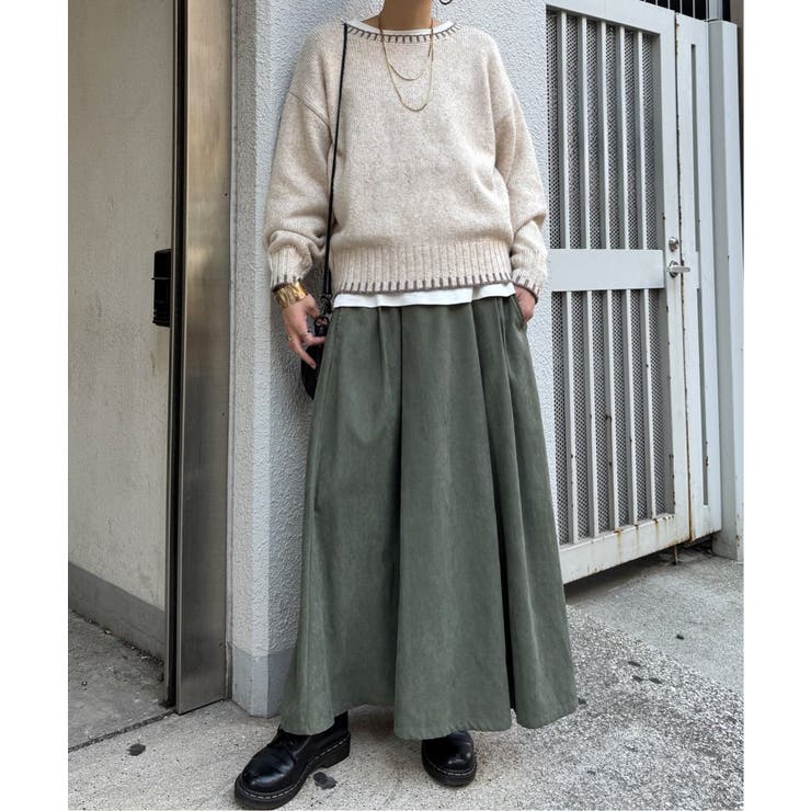 ピーチツイルベルトタックスカート | Lbc with Life | 詳細画像20 