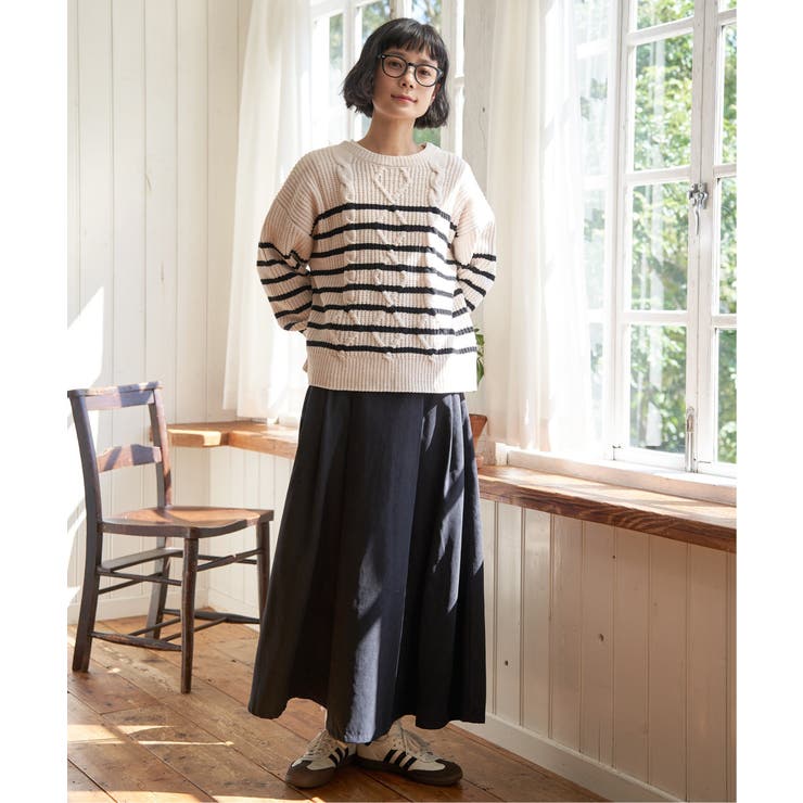 ピーチツイルベルトタックスカート | Lbc with Life | 詳細画像25 