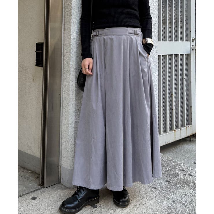 ピーチツイルベルトタックスカート | Lbc with Life | 詳細画像3 