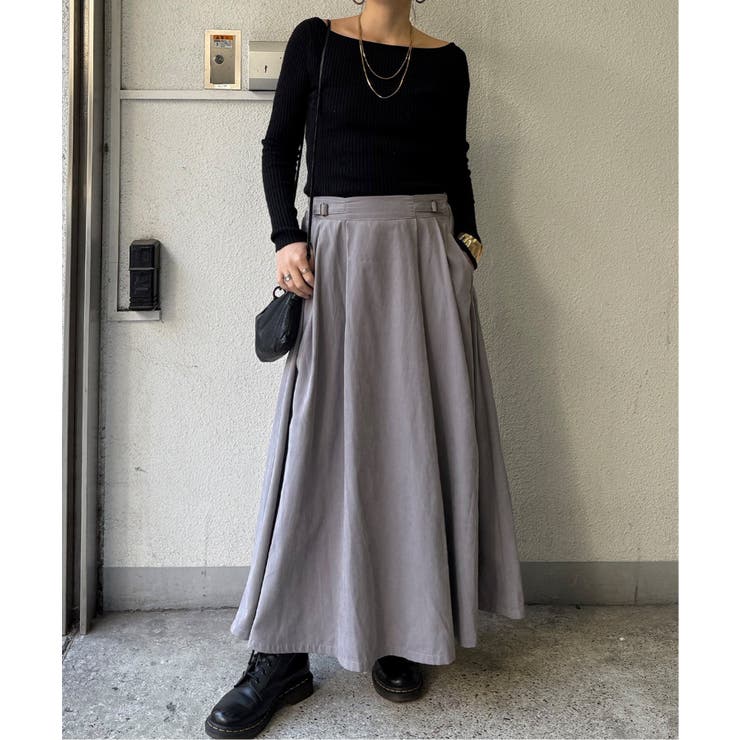 ピーチツイルベルトタックスカート | Lbc with Life | 詳細画像5 