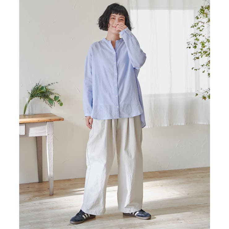 ナイロンギャザーワイドパンツ | Lbc with Life | 詳細画像19 