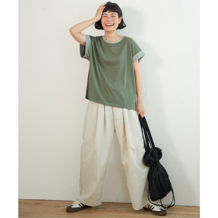 ナイロンギャザーワイドパンツ | Lbc with Life | 詳細画像23 