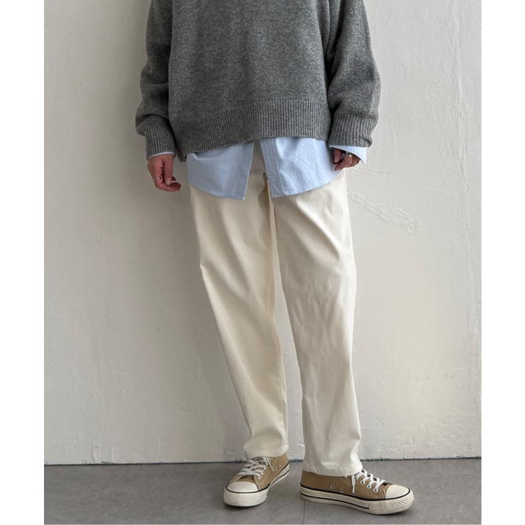 オフホワイト | らくぬくシェフパンツ | Lbc with Life