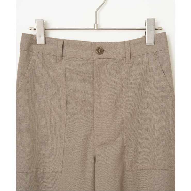 リネン混ベイカーワイドパンツ | Lbc with Life | 詳細画像23 