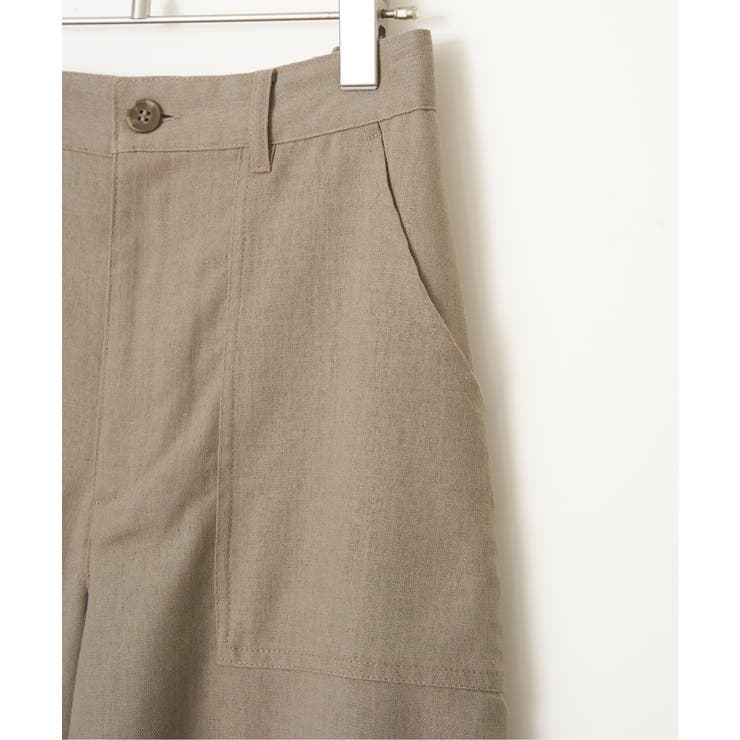 リネン混ベイカーワイドパンツ | Lbc with Life | 詳細画像24 