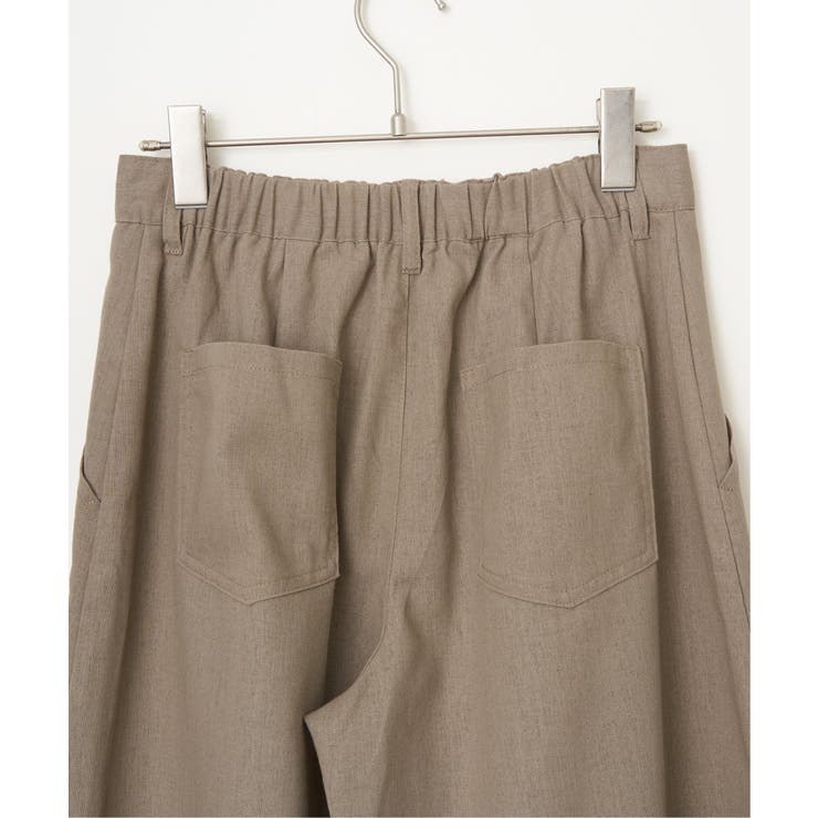 リネン混ベイカーワイドパンツ | Lbc with Life | 詳細画像26 
