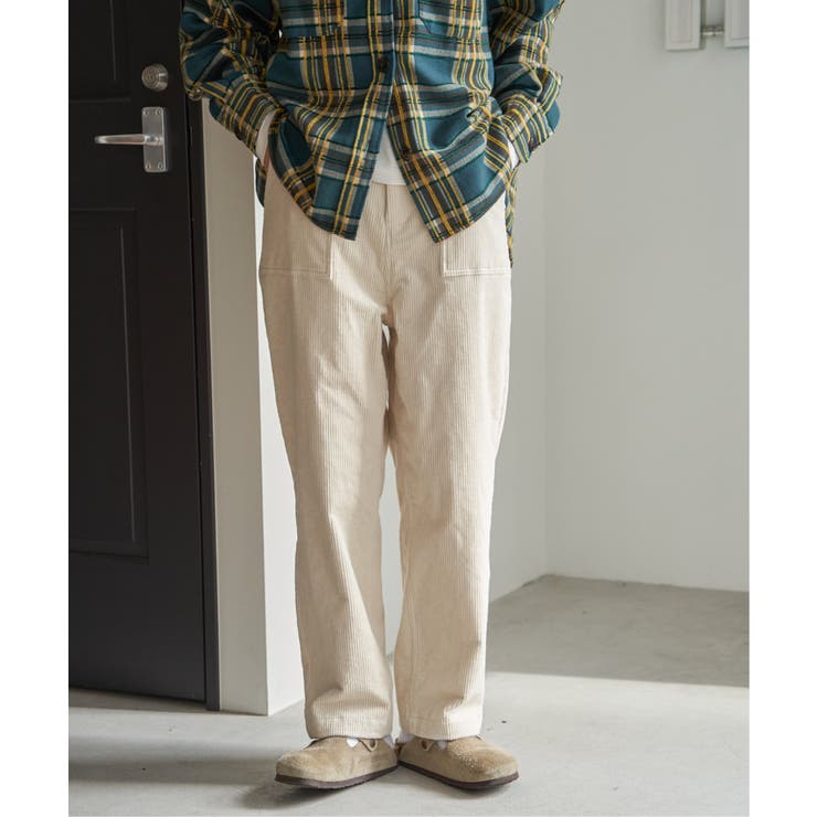 【インフルエンサー着用】コーデュロイベイカーゆるテーパードパンツ | Lbc with Life | 詳細画像12 