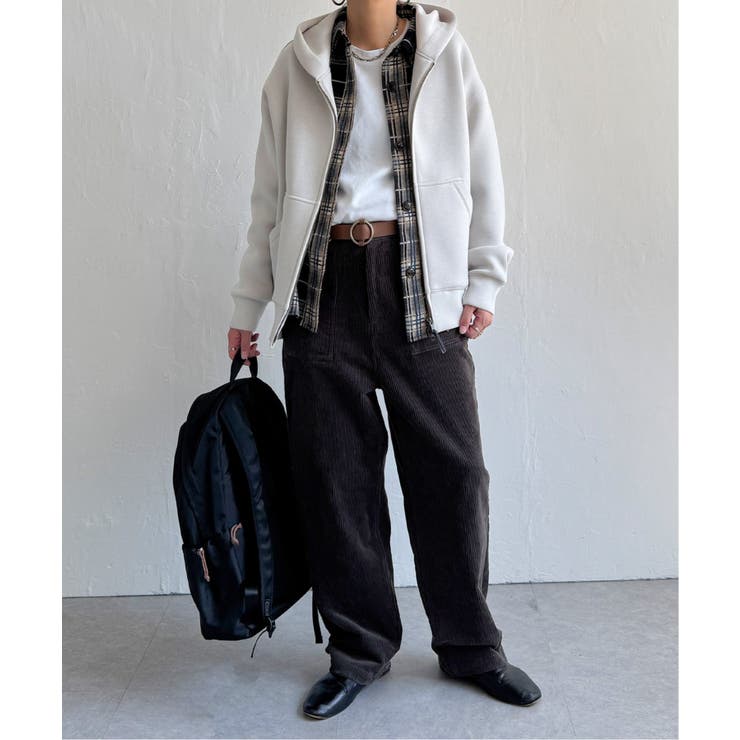 【インフルエンサー着用】コーデュロイベイカーゆるテーパードパンツ | Lbc with Life | 詳細画像24 