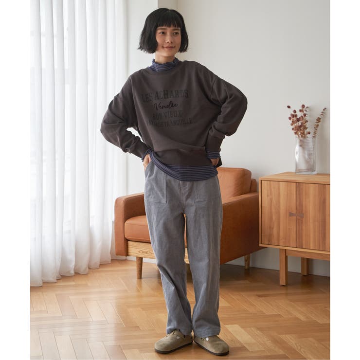 【インフルエンサー着用】コーデュロイベイカーゆるテーパードパンツ | Lbc with Life | 詳細画像26 