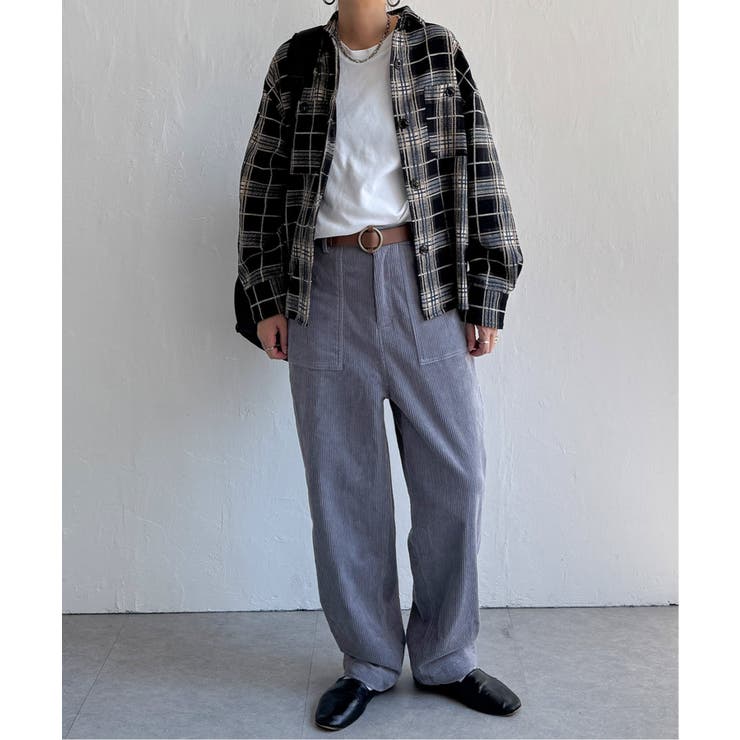 【インフルエンサー着用】コーデュロイベイカーゆるテーパードパンツ | Lbc with Life | 詳細画像29 