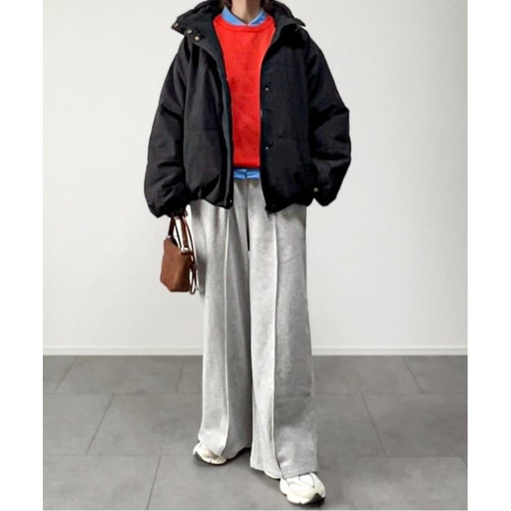 【インフルエンサー着用】裏起毛センタータックイージーパンツ | Lbc with Life | 詳細画像18 