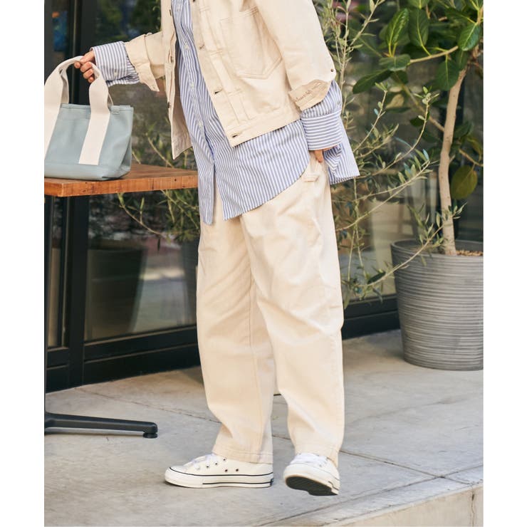 【セットアップ着用可能】ナチュラルツイルシェフパンツ | Lbc with Life | 詳細画像4 