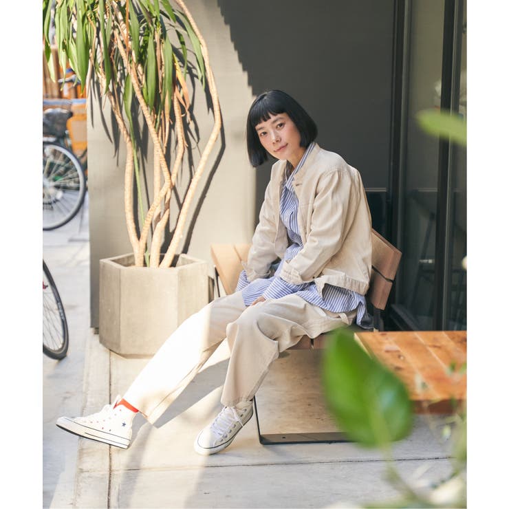 【セットアップ着用可能】ナチュラルツイルシェフパンツ | Lbc with Life | 詳細画像5 