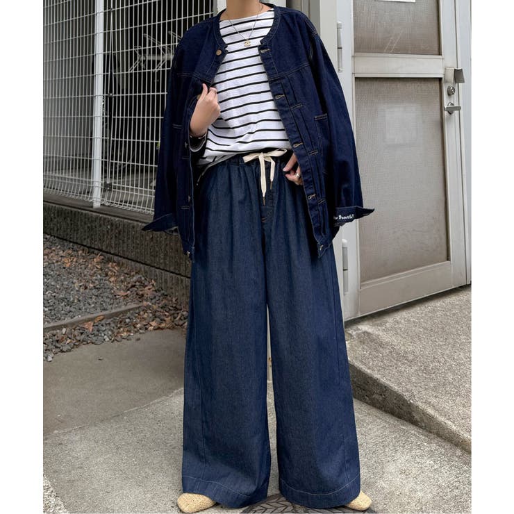 【セットアップ着用可能】LBC ドロストワイドイージーパンツ | Lbc with Life | 詳細画像13 