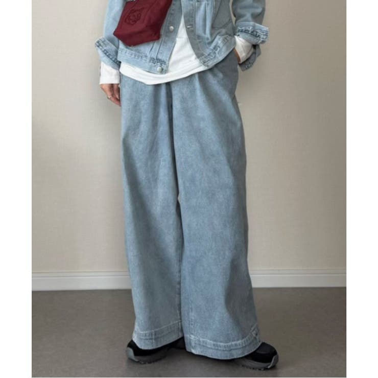 【セットアップ着用可能】LBC ドロストワイドイージーパンツ | Lbc with Life | 詳細画像14 