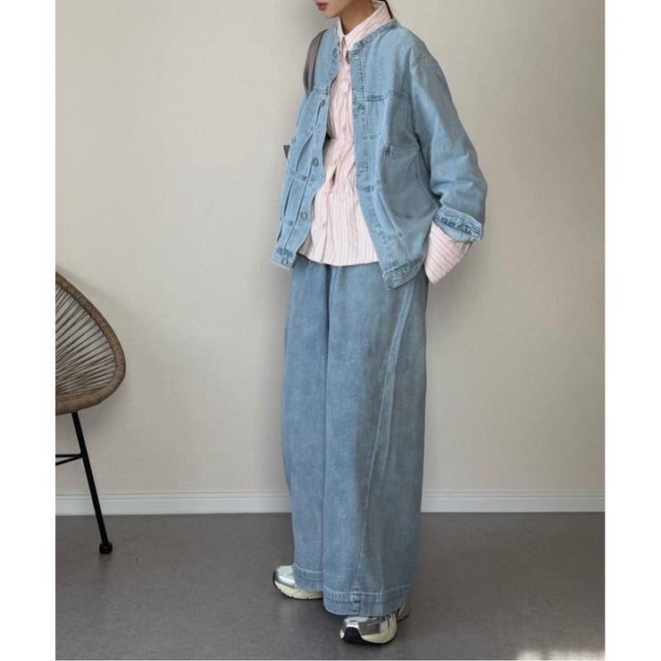 【セットアップ着用可能】LBC ドロストワイドイージーパンツ | Lbc with Life | 詳細画像15 