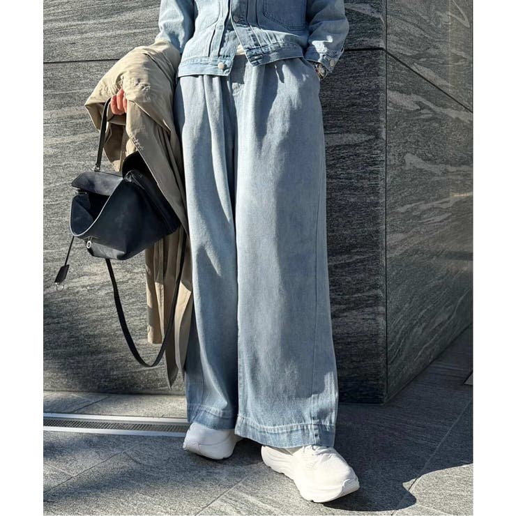 【セットアップ着用可能】LBC ドロストワイドイージーパンツ | Lbc with Life | 詳細画像16 