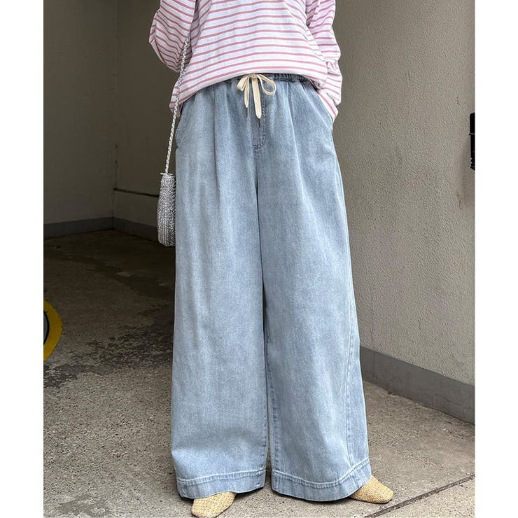 【セットアップ着用可能】LBC ドロストワイドイージーパンツ | Lbc with Life | 詳細画像25 