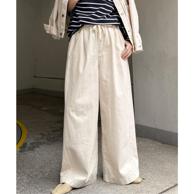 【セットアップ着用可能】LBC ドロストワイドイージーパンツ | Lbc with Life | 詳細画像31 