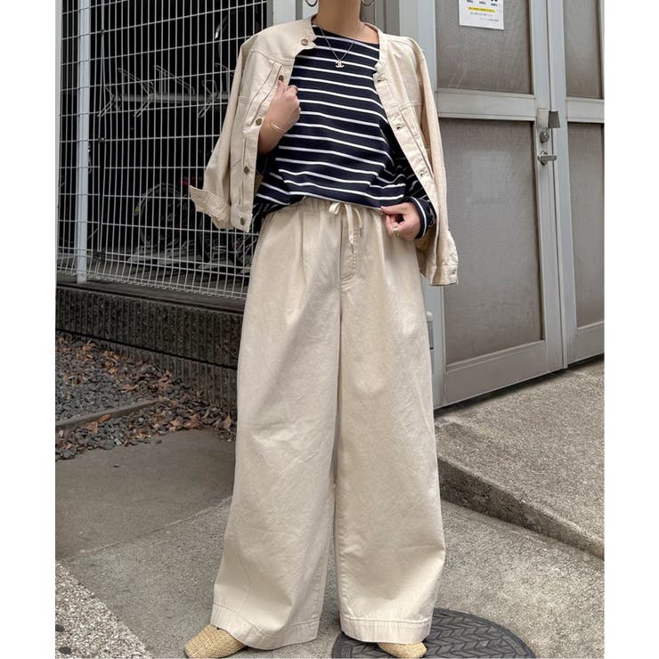 【セットアップ着用可能】LBC ドロストワイドイージーパンツ | Lbc with Life | 詳細画像33 