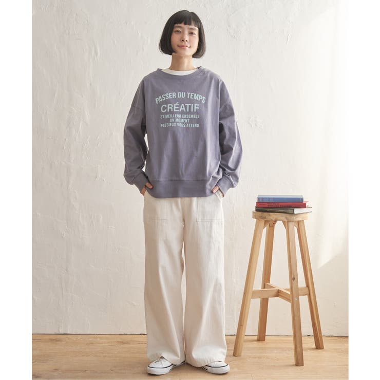 コットンベイカーワイドパンツ | Lbc with Life | 詳細画像15 