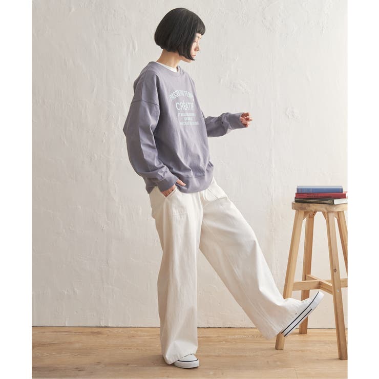 コットンベイカーワイドパンツ | Lbc with Life | 詳細画像16 