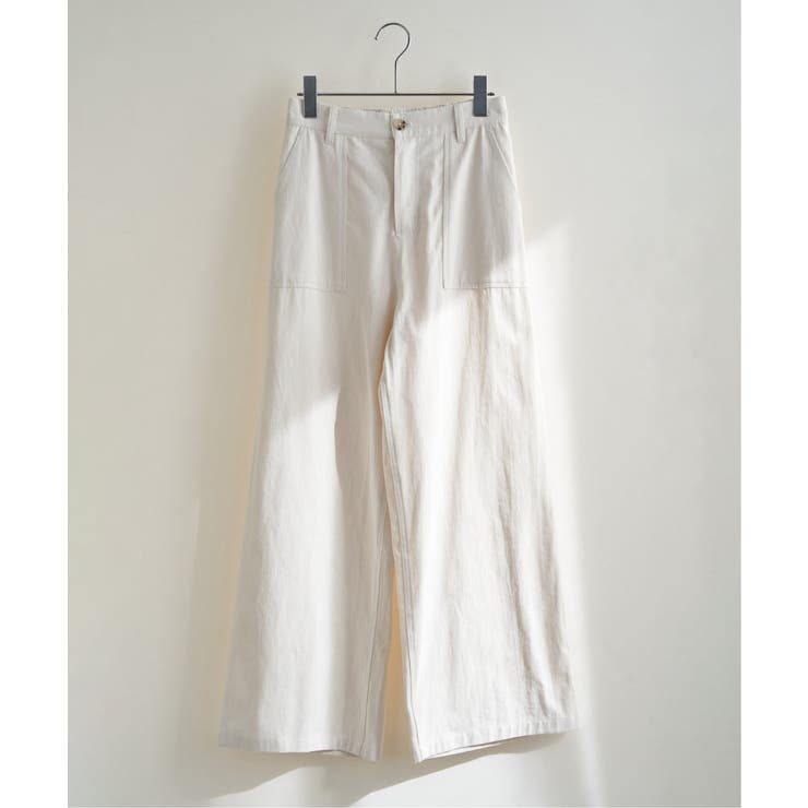 コットンベイカーワイドパンツ | Lbc with Life | 詳細画像23 