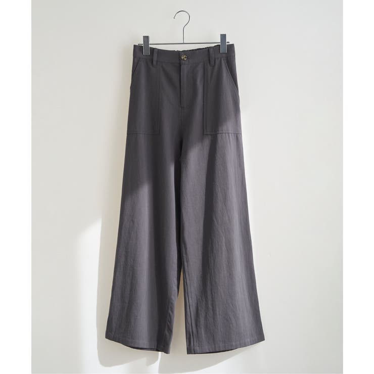 コットンベイカーワイドパンツ | Lbc with Life | 詳細画像27 