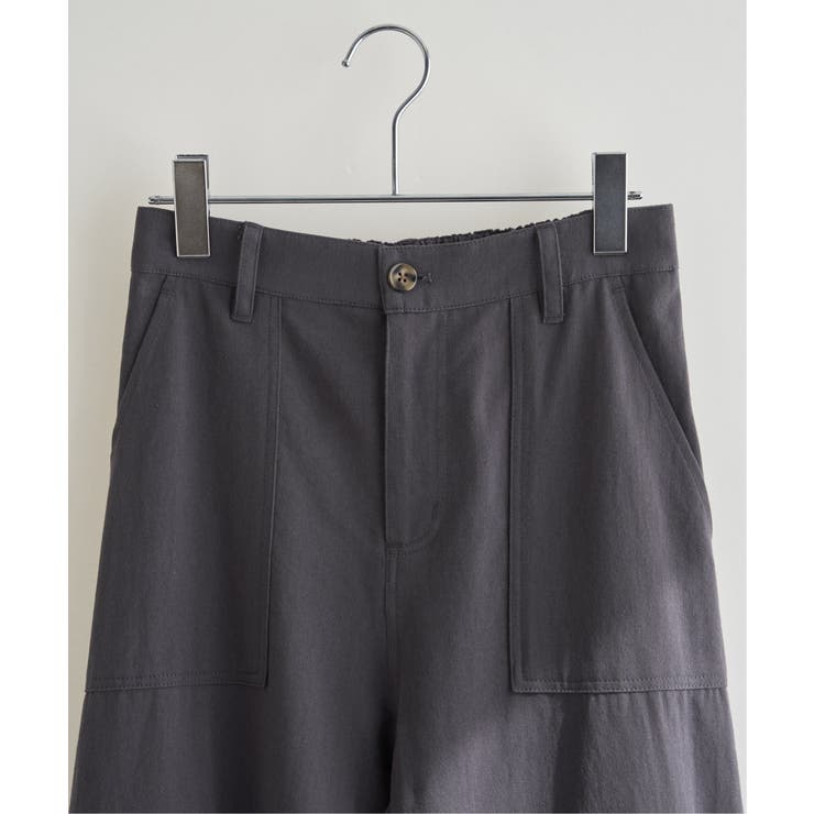 コットンベイカーワイドパンツ | Lbc with Life | 詳細画像29 